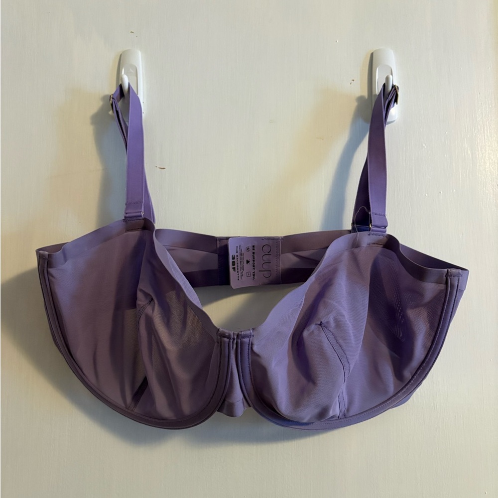 CUUP Sheer balconette Bra